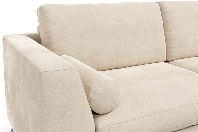 Ocean Lyx 3-personers Fløjlssofa - Beige - Møbler - Sofaer - 2 personers sofa