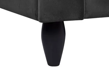 Paretti sofa velour - Sort - Møbler - Sofaer - Velour sofaer