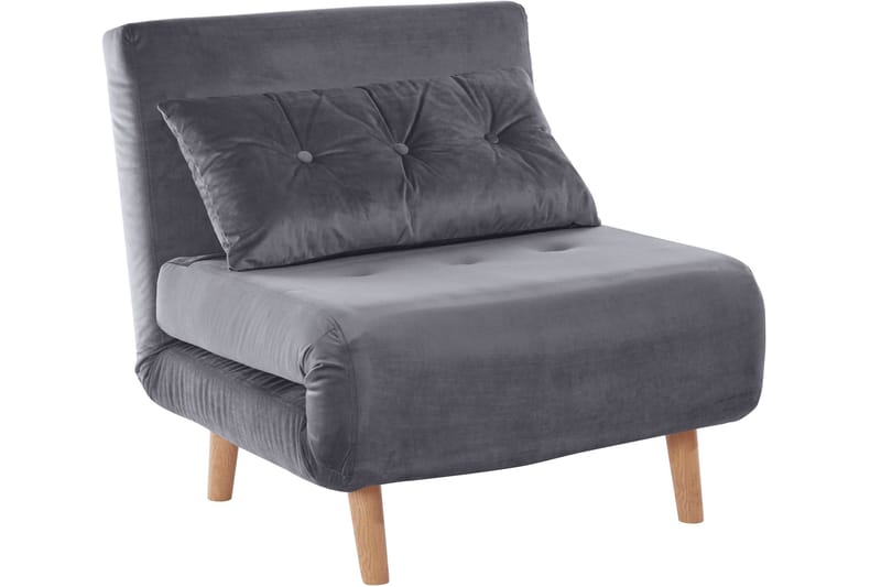 Sanremo Daybed Singel - Grå - Møbler - Sofaer - Velour sofaer