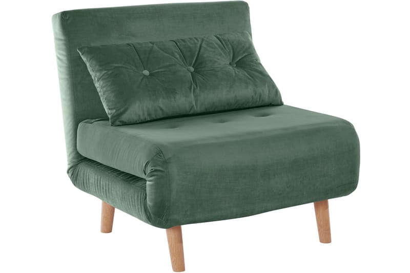 Sanremo Daybed Singel - Mørkegrøn - Daybed - Velour sofaer