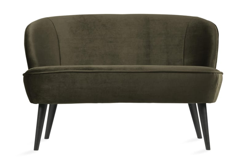 Serra Sofa S - Grøn - Velour sofaer - 2 personers sofa