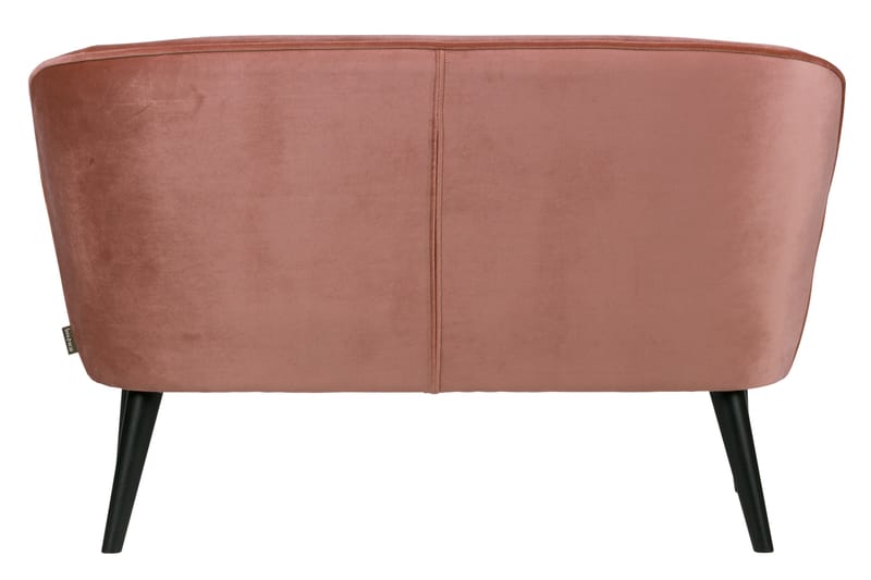 Serra Veloursofa Vintage - Lyserød - Velour sofaer - 2 personers sofa