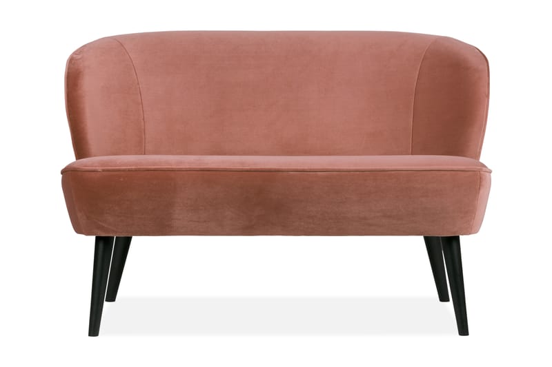Serra Veloursofa Vintage - Lyserød - Møbler - Sofaer - Velour sofaer