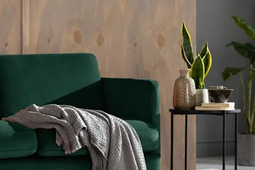 Teodin velour sofa 2-pers. - Møbler - Sofaer - 2 personers sofa