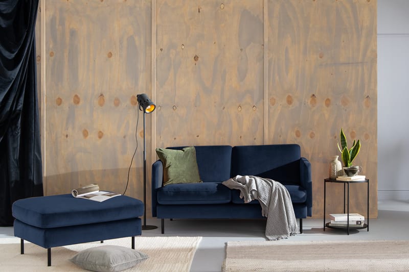 Teodin velour sofa 2-pers. - Møbler - Sofaer - Velour sofaer