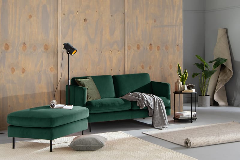 Teodin velour sofa 2-pers. - Velour sofaer - 2 personers sofa