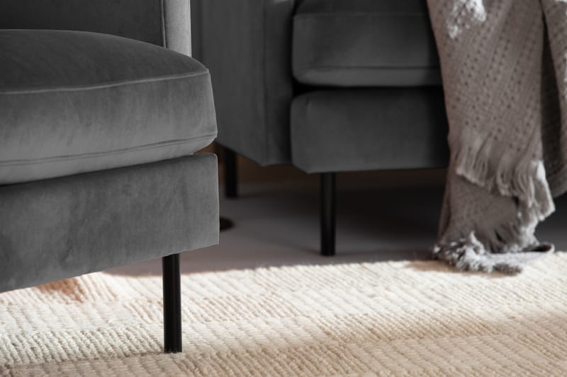 Teodin velour sofa 2-pers. - Møbler - Sofaer - Velour sofaer