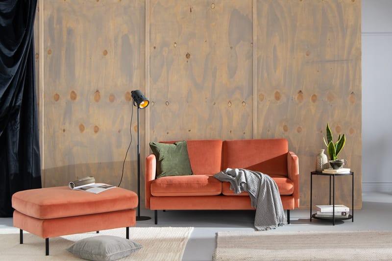 Teodin velour sofa 2-pers. - Møbler - Sofaer - Velour sofaer