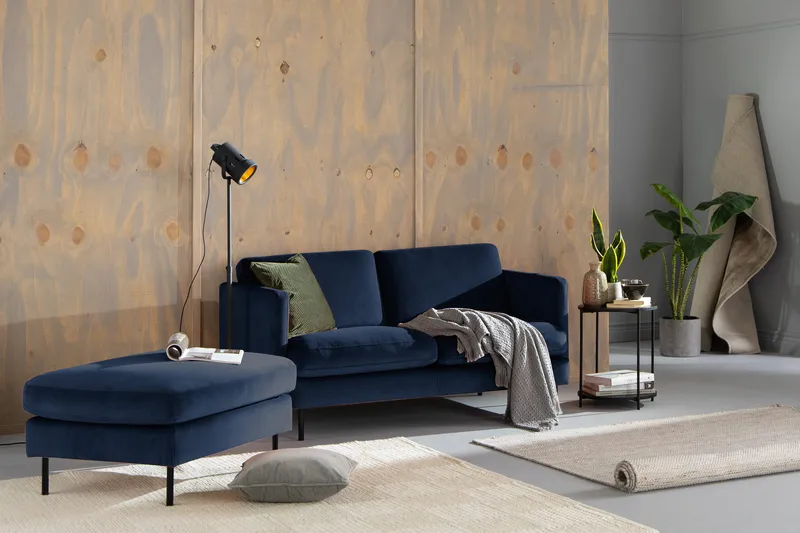 Teodin velour sofa 2-pers. - Møbler - Sofaer - Velour sofaer