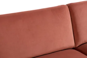 Teodin velour sofa 3-pers. - Møbler - Sofaer - Velour sofaer