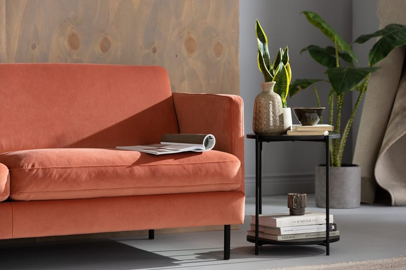 Teodin velour sofa 3-pers. - Møbler - Sofaer - Velour sofaer