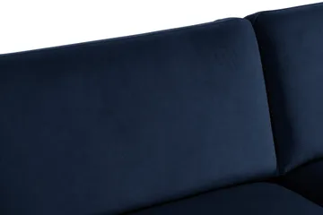 Teodin velour sofa 3-pers. - Møbler - Sofaer - Velour sofaer