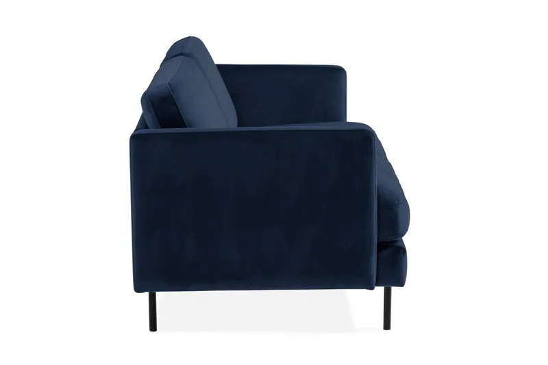 Teodin velour sofa 3-pers. - Møbler - Sofaer - Velour sofaer