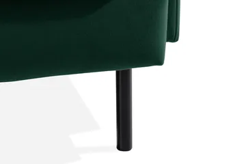Teodin velour sofa 3-pers. - Møbler - Sofaer - Velour sofaer