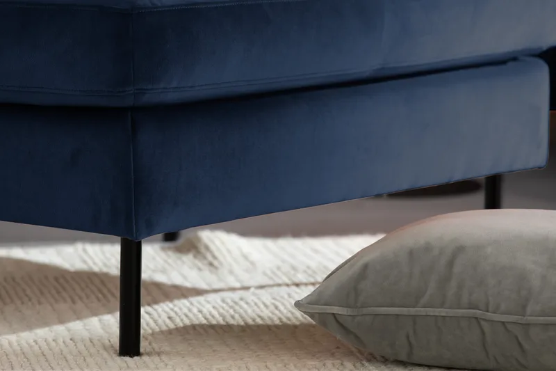 Teodin velour sofa 3-pers. - Møbler - Sofaer - Velour sofaer
