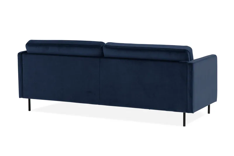 Teodin velour sofa 3-pers. - Møbler - Sofaer - Velour sofaer