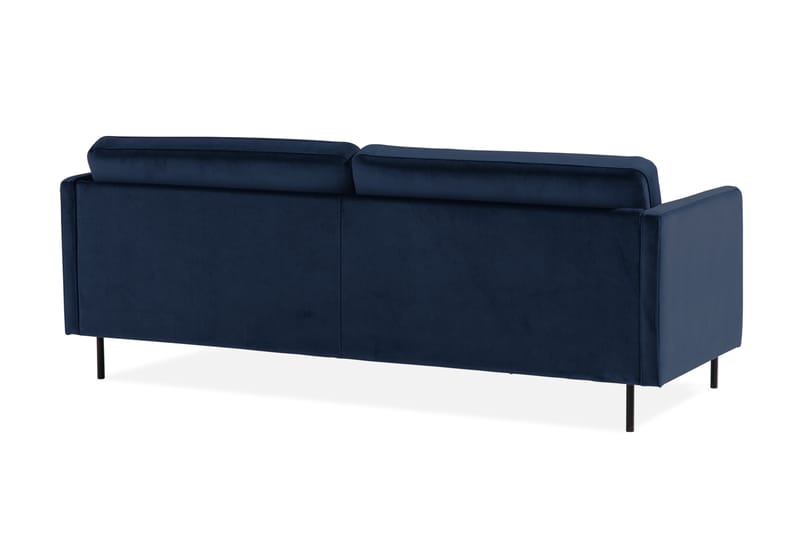 Teodin velour sofa 3-pers. - Velour sofaer - 3 personers sofa