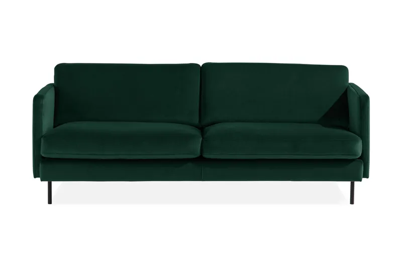 Teodin velour sofa 3-pers. - Møbler - Sofaer - Velour sofaer