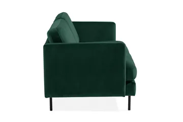 Teodin velour sofa 3-pers. - Møbler - Sofaer - Velour sofaer