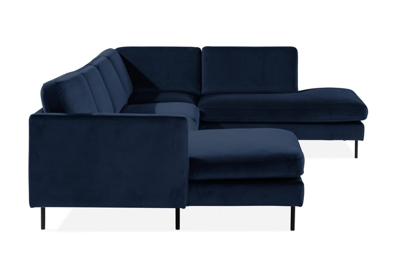 Theodin U-sofa med Diva Velour venstre - Møbler - Sofaer - Velour sofaer