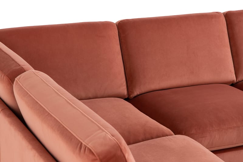 Theodin U-sofa med Diva Velour venstre - Møbler - Sofaer - Velour sofaer