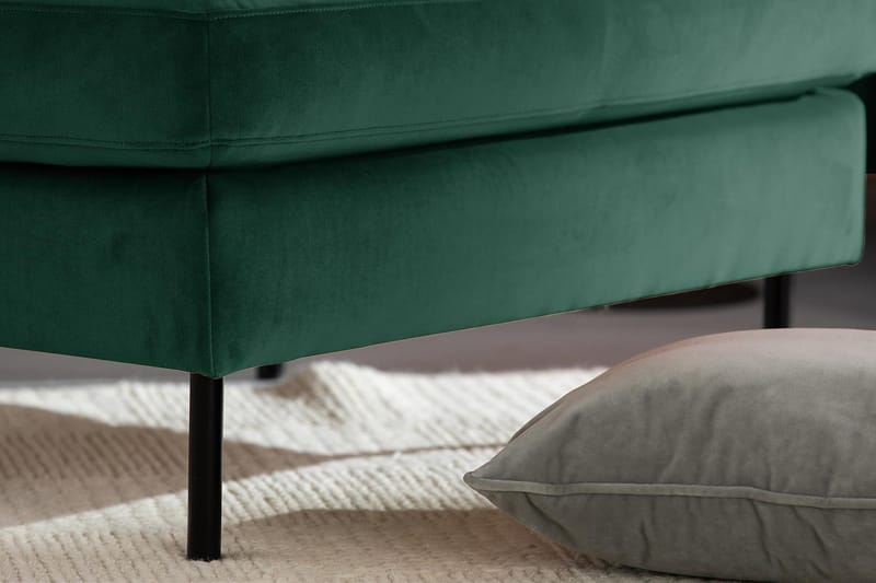 Theodin U-sofa med Diva Velour venstre - Møbler - Sofaer - Velour sofaer