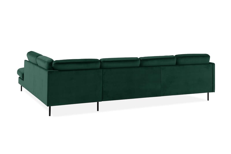 Theodin U-sofa med Diva Velour venstre - Møbler - Sofaer - Velour sofaer