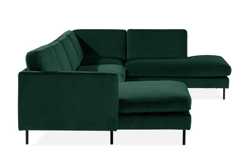 Theodin U-sofa med Diva Velour venstre - U Sofa - Velour sofaer