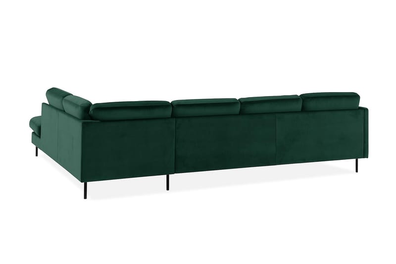 Theodin U-sofa med Diva Velour venstre - Møbler - Sofaer - Velour sofaer