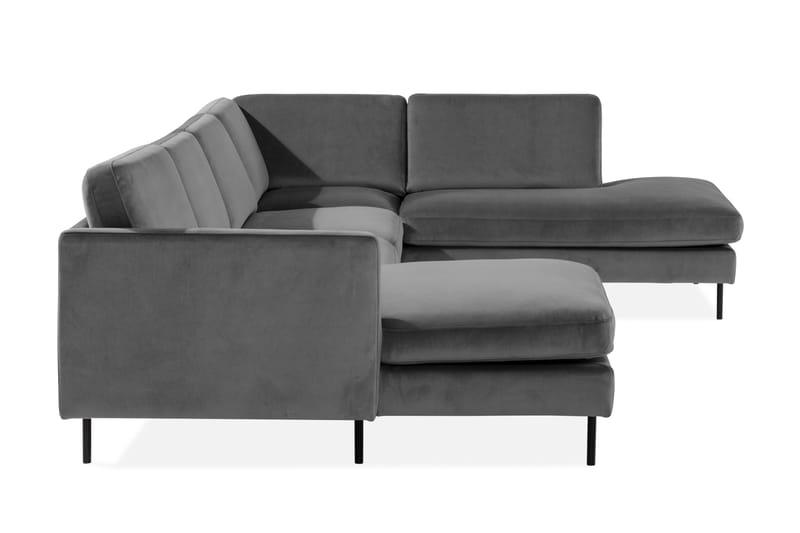 Theodin U-sofa med Diva Velour venstre - Møbler - Sofaer - Velour sofaer