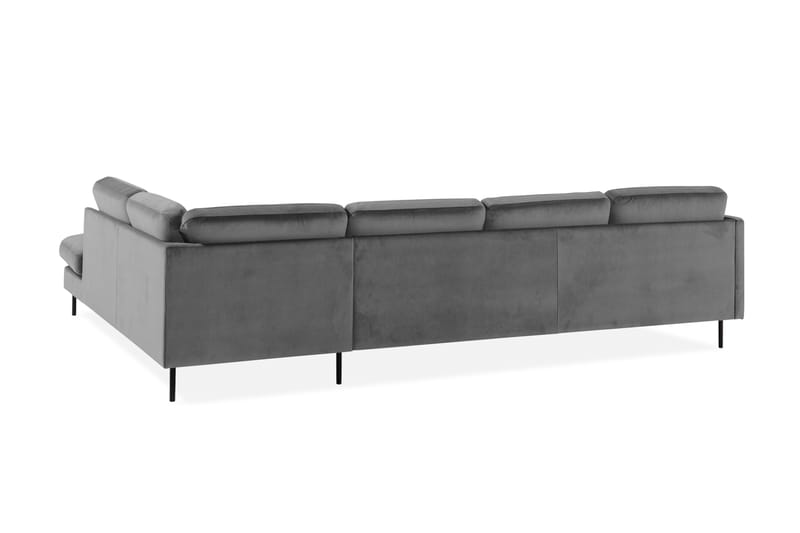 Theodin U-sofa med Diva Velour venstre - U Sofa - Velour sofaer