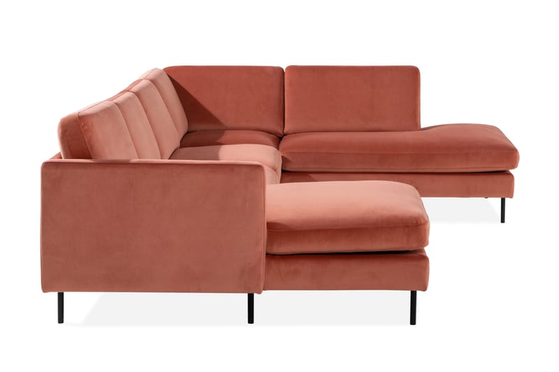 Theodin U-sofa med Diva Velour venstre - Møbler - Sofaer - Velour sofaer