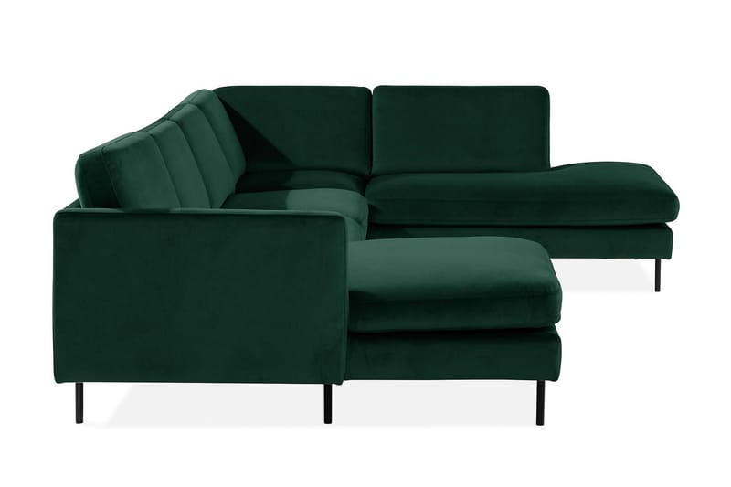 Theodin U-sofa med Diva Velour venstre - Møbler - Sofaer - Velour sofaer