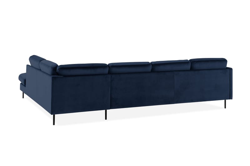 Theodin U-sofa med Diva Velour venstre - Møbler - Sofaer - Velour sofaer