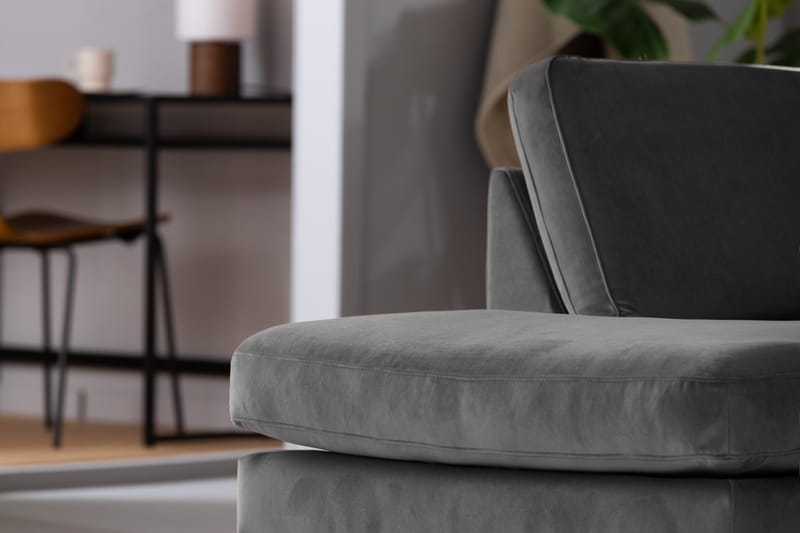 Theodin U-sofa med Divan Velour højre - Møbler - Sofaer - Velour sofaer