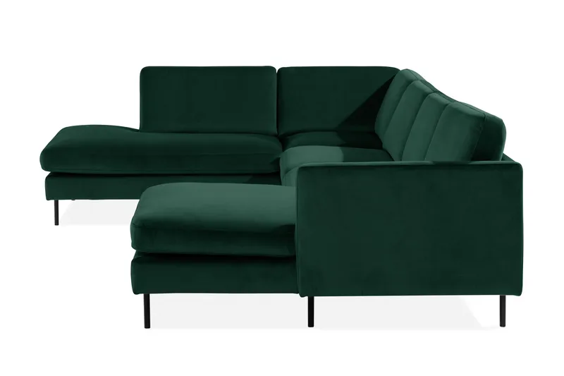 Theodin U-sofa med Divan Velour højre - Møbler - Sofaer - Velour sofaer