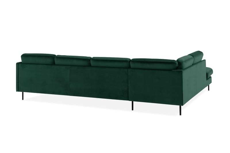 Theodin U-sofa med Divan Velour højre - U Sofa - Velour sofaer