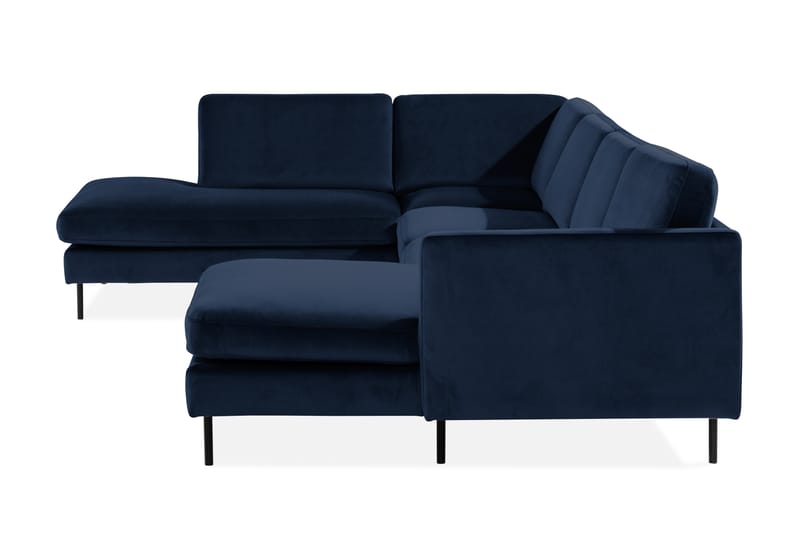 Theodin U-sofa med Divan Velour højre - U Sofa - Velour sofaer