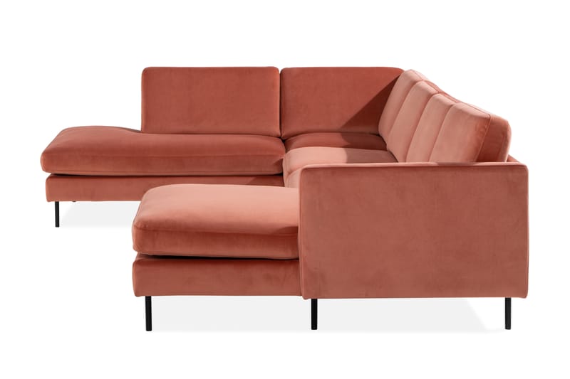 Theodin U-sofa med Divan Velour højre - U Sofa - Velour sofaer