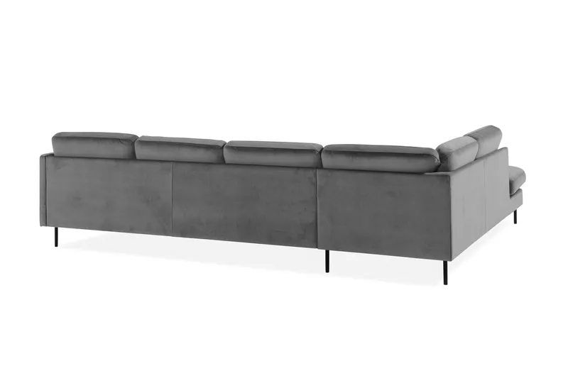 Theodin U-sofa med Divan Velour højre - Møbler - Sofaer - Velour sofaer