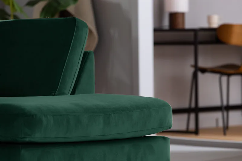 Theodin U-sofa med Divan Velour højre - Møbler - Sofaer - Velour sofaer