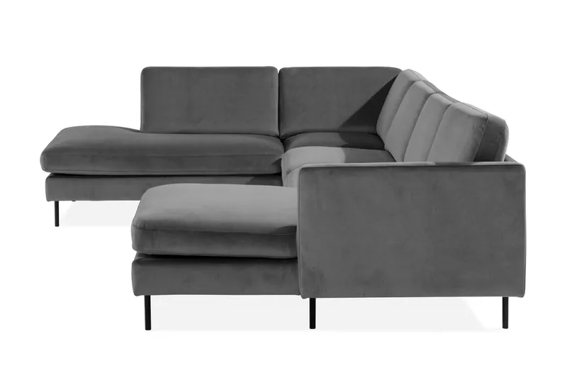 Theodin U-sofa med Divan Velour højre - Møbler - Sofaer - Velour sofaer
