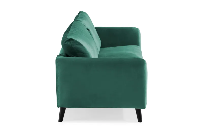 Trend 2-personers Fløjlssofa - Grøn - Møbler - Sofaer - Velour sofaer