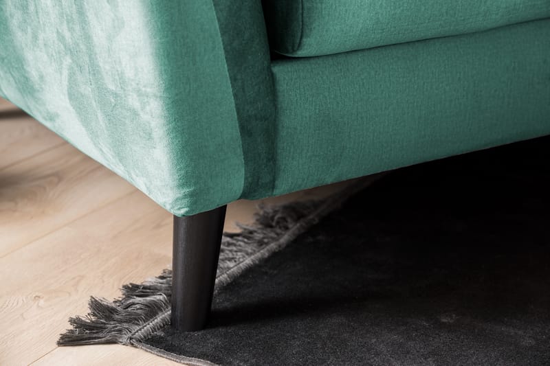 Trend 2-personers Fløjlssofa - Grøn - Møbler - Sofaer - Velour sofaer