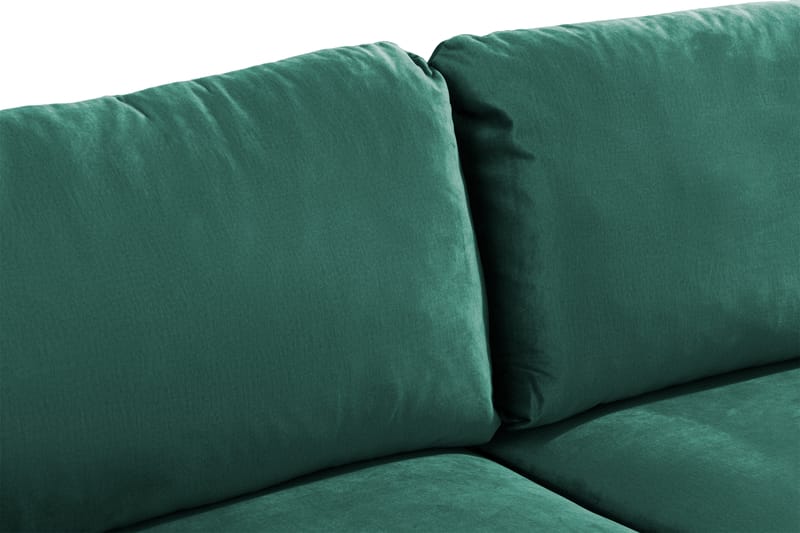 Trend 2-personers Fløjlssofa - Grøn - Møbler - Sofaer - Velour sofaer