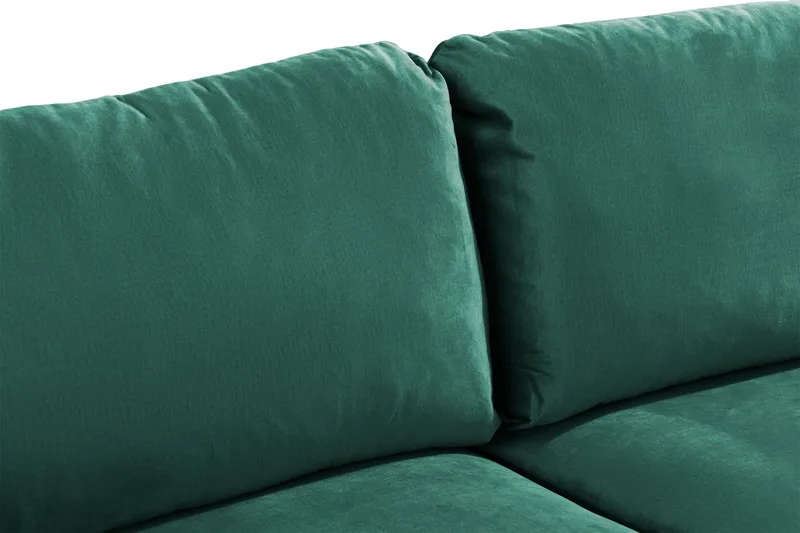 Trend 2-personers Fløjlssofa - Grøn - Møbler - Sofaer - Velour sofaer