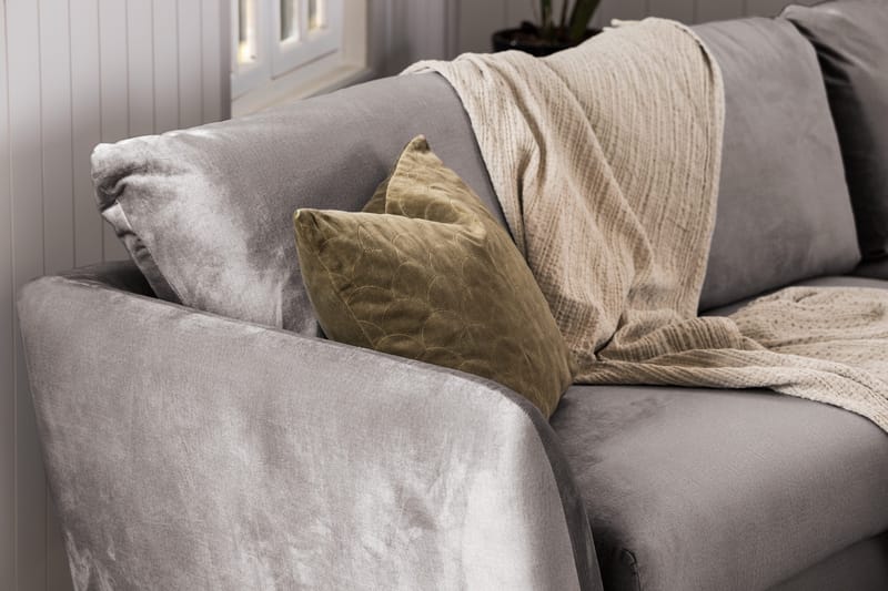 Trend 2-personers Fløjlssofa - Mørkegrå - Møbler - Sofaer - Velour sofaer