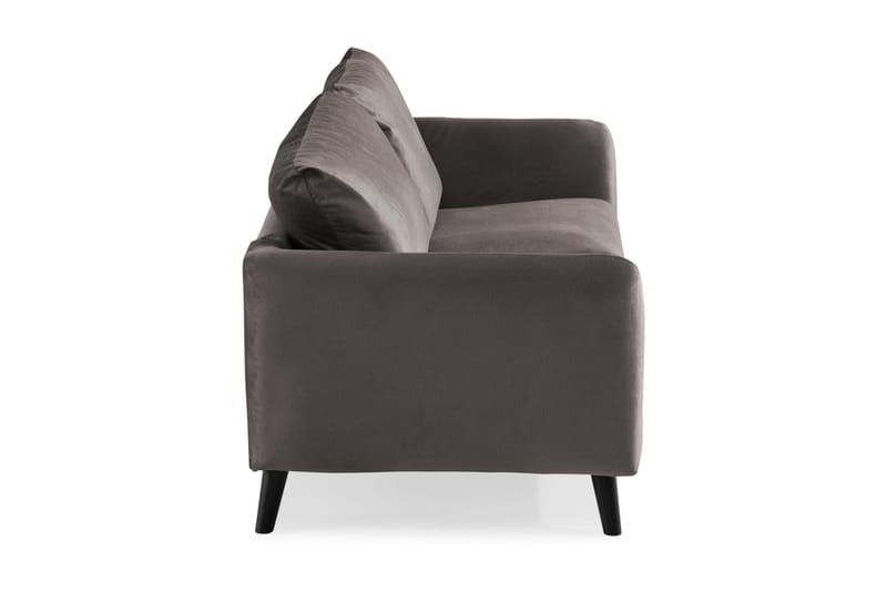 Trend 2-personers Fløjlssofa - Mørkegrå - Møbler - Sofaer - Velour sofaer