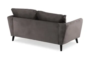 Trend 2-personers Fløjlssofa - Mørkegrå - Møbler - Sofaer - Velour sofaer