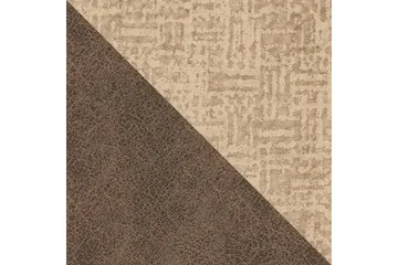 Truro Hjørnesofa Chaiselong Venstre - Brun - Møbler - Sofaer - Velour sofaer
